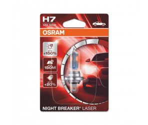 <span style='font-size:16px;font-weight:bold;'>H7 Osram Night Breaker Laser +150% 1szt</span><br /><span style='font-size:10px'>Zdjęcie 1 z 1</span>