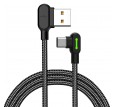 Kabel USB Mcdodo Button - USB-C 3,0 m czarny CA-5283